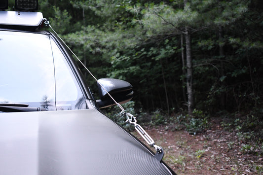 Limb Riser Hood Brackets - Toyota 4Runner 5th Gen (2010–2024) | Tarheel Expedition Engineering