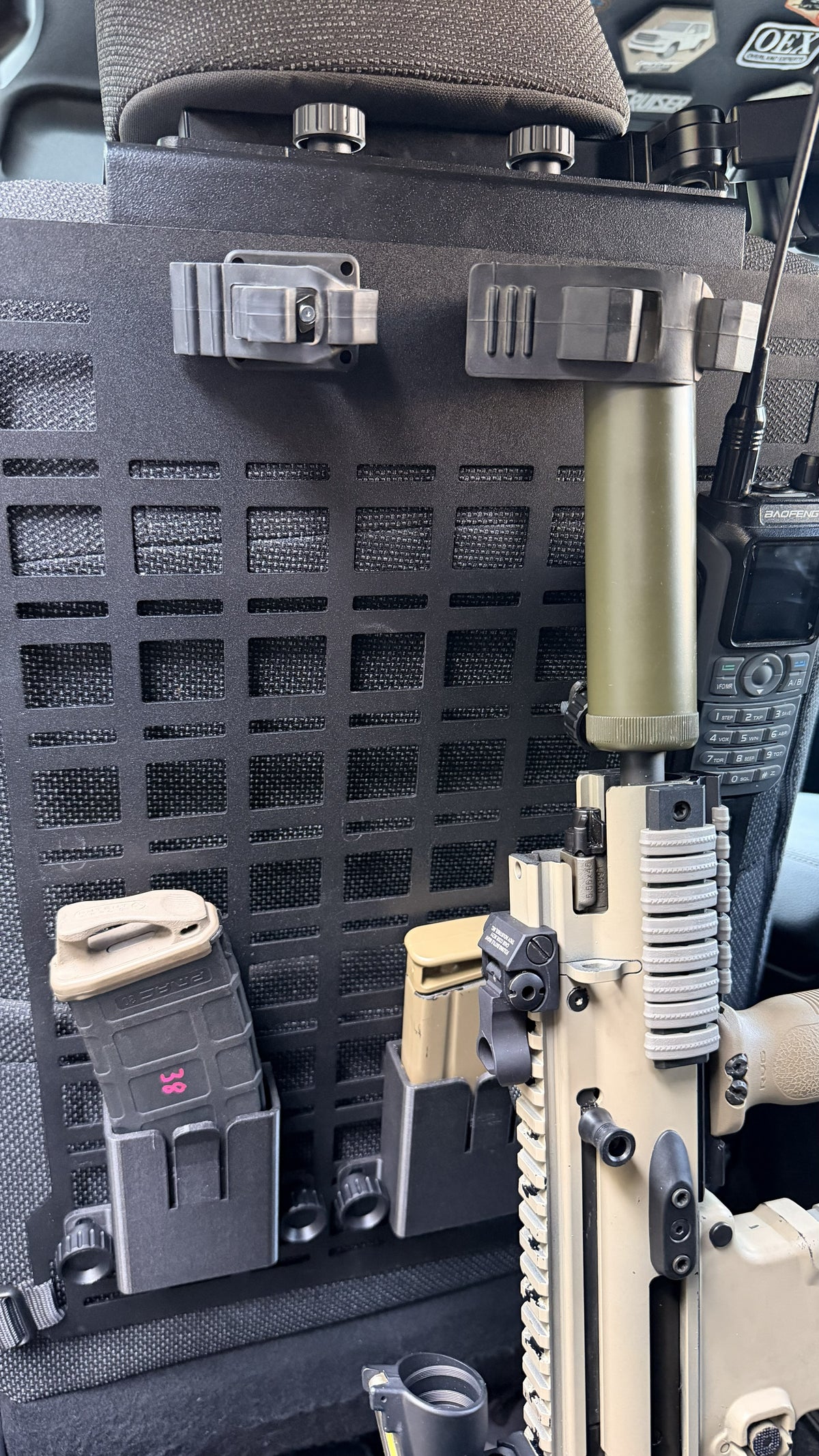 AR15 Magazine Holder for Metal MOLLE Panels