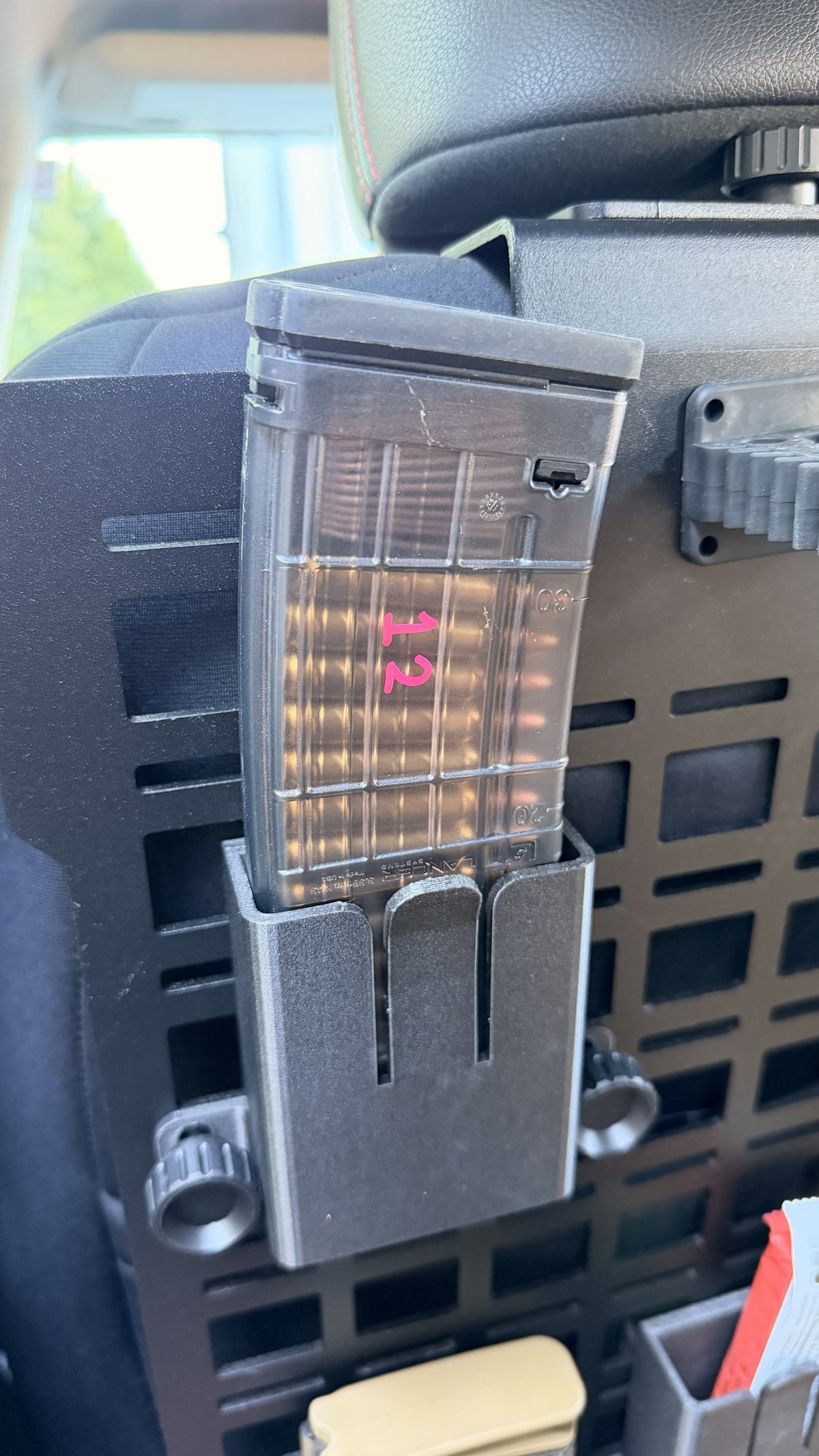 AR15 Magazine Holder for Metal MOLLE Panels